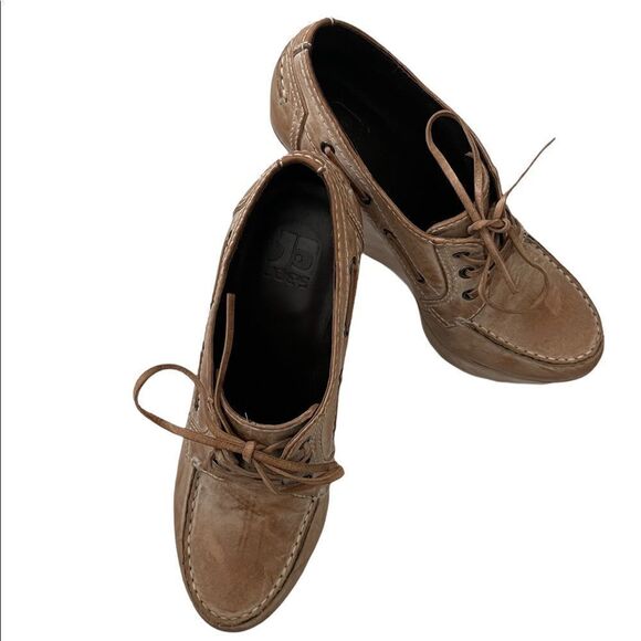 Joe’s Jeans Vintage Style Distressed Wedges - Picture 3 of 11